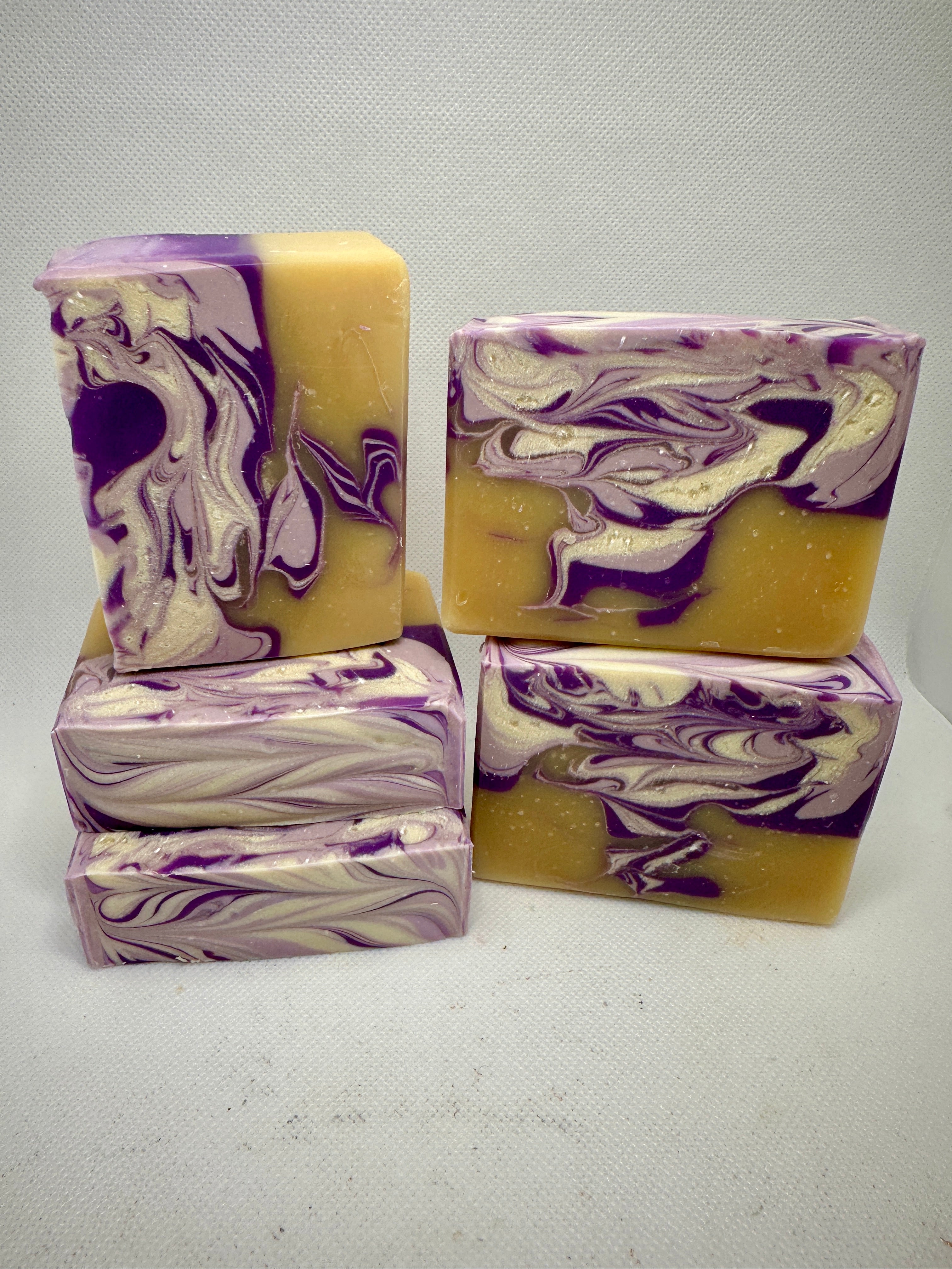 Lavender Goat Milk Soap Kansas by Slippery Bills Soaps - Rosetta Creative Boutique